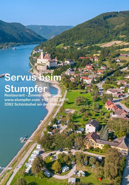 Gasthof-Camping Stumpfer Otel Schönbühel an der Donau Dış mekan fotoğraf